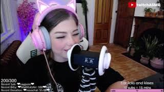 ASMR Ear Licking 3Dio   telishamaree