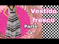 VESTIDO LARGO DE MUJER (PARTE 4)