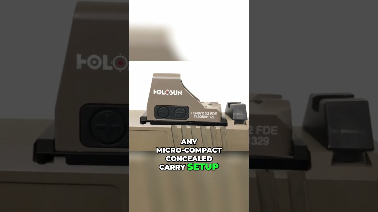 The Holosun 407K Is Most Budget You Should Go For An EDC Pistol