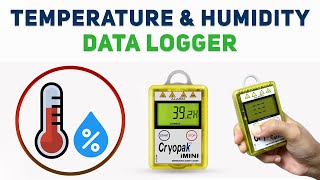 Temperature and Humidity Data recorder with Free Software for Pharma, Food, vegetables, Logistics screenshot 1