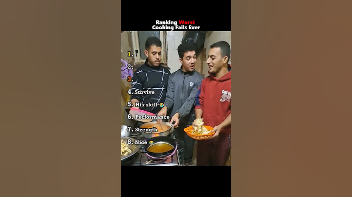 Ranking Worst Cooking Fails Ever