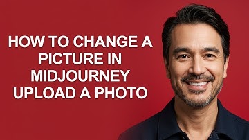 How to Change a Picture In Midjourney Upload a Photo - KevinHowTo