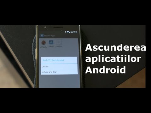 Ascunderea aplicatiilor pe Android