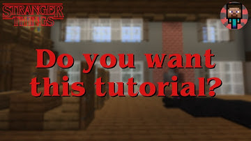 Steve Harrington’s house interior but is it tutorial worthy?!