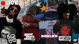 CERTIFIED ZAY IS LIVE TROLLING ON IMVU AND PLAYING ROBLOX AND GTA RP AND VR CHAT