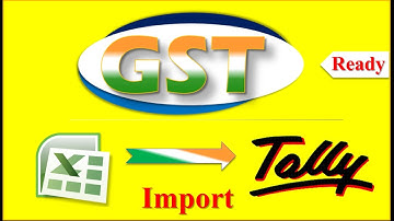 Excel to Tally GST ☑️ | EazyAUTO4 Excel+to+Tally