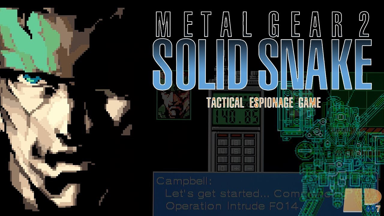 Metal Gear 2: Solid Snake (MSX2) | Metal Gear Marathon! - YouTube