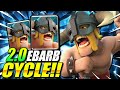 2.0 ELIXIR FASTEST ELITE BARBARIAN CYCLE DECK EVER!! IT'S UNREAL!!