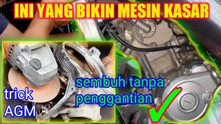 TERNYATA MUDAH MENGATASI MESIN MOTOR VIXION KASAR KEMLITIK