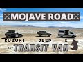 The MOJAVE ROAD: Ford Transit + Jeep Rubicon + Suzuki
