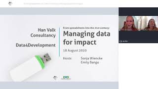 HVFC Webinar: From Spreadsheets into the 21st Century - Managing Data for Impact