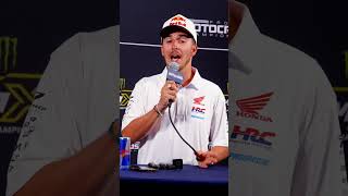 Hunter Lawrence speaks out on his Moto 1 penalty at Thunder Valley