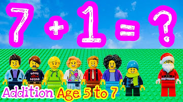 Educational Video -  Addition, Kindergarten / First Grade, Math LEGO Video