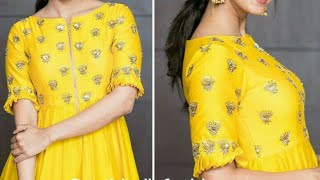 Hand design for salwar beautiful kurtis simple designs kutis latest of
2018