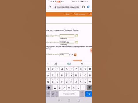 demande caq en ligne pour le tunisien - YouTube