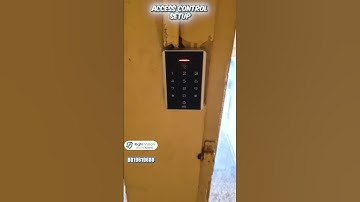 PIN & Password Door Access Control Setup 🔐 | Fully Secured Entry System | Right Vision 80196-19680 |