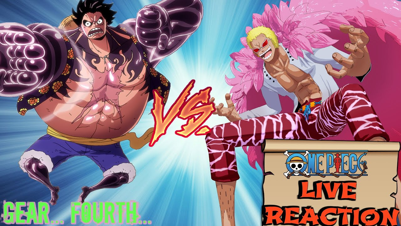 One Piece ワンピース Episode 726 Group Live Reaction | + Top 5 Fastest ...