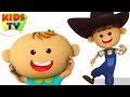 Head Shoulders Knees And Toes | Little Eddie Cartoons | Kindergarten Nursery Rhymes by Kids Tv