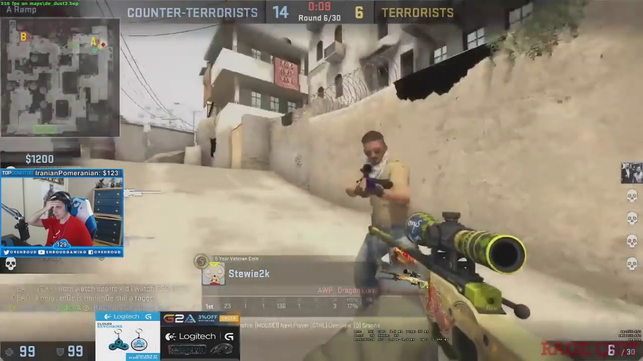 Top 10 pro run boost in csgo history