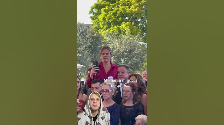 Mi Mamá se burla de la gente que llora en la boda 😳😳😳#reaccion