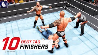 WWE 2K20 Top 10 Greatest Tag Team Finishers