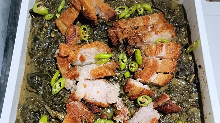 How to Cook Laing (Taro Leaves in Coconut  Cream)ala Bagnet