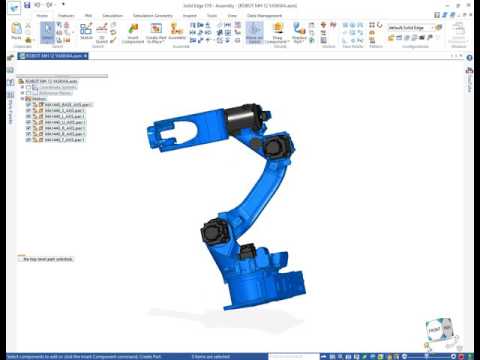 How to Animate Robot in Solid Edge - By CadX
