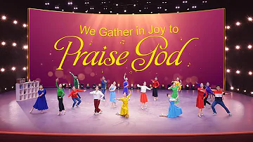 Hindi Christian Song "We Gather in Joy to Praise God" | Glory to God Forever | Indian Dance