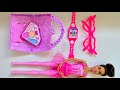 ASMR | Unboxing Beautiful Barbie Beauty Sets | Beautiful Pink Makeup Sets | Barbie Doll Disney Toys