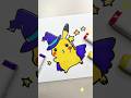 Draw Pikachu Witch #drawing #daily #cute