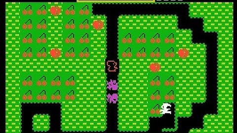 Mr. Do! On The ColecoVision - Quick gameplay screens!