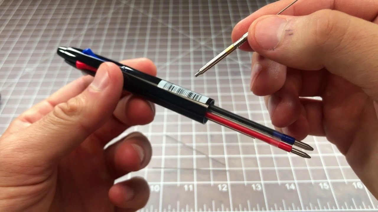 How To Refill A Multi-pen Pencil (Or Fix A Broken One) 