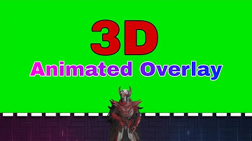 3D Animated Gaming Overlay | Blood Raven Overlay | 3D Animated Gaming Overlay | Gaming Overlay Free