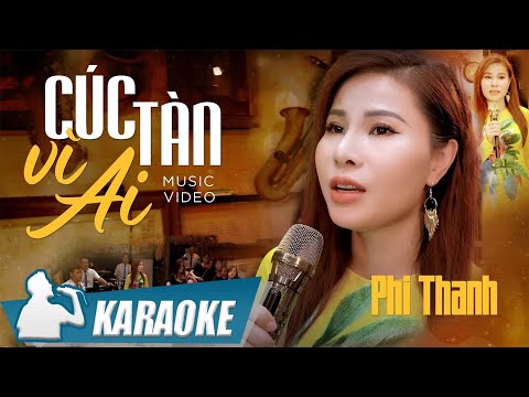 KARAOKE Cúc Tàn Vì Ai - Phi Thanh | Karaoke beat chất lượng cao