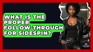 What Is The Proper Follow-through For Sidespin? - Billiards Hustlers