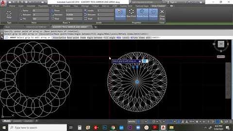 7 MODIFY TOOLS MIRROR AND ARRAY USING AUTOCAD