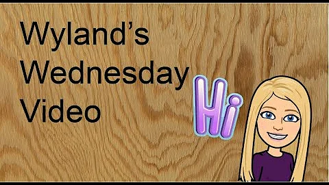 Wyland's Wednesday Video