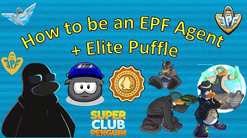 How to be an EPF Agent + Elite Puffle in Super Club Penguin