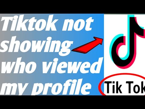 Tiktok // not showing who viewed my profile problem solved, 2020 - YouTube