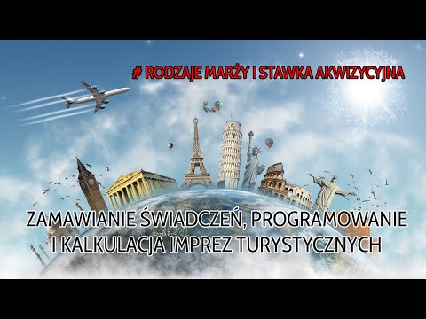 Rodzaje marży i stawka akwizycyjna