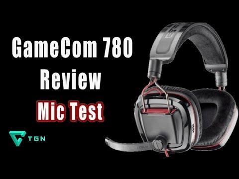 Plantronics GameCom 780 Headset Review & Microphone Test - USB Sound Recording