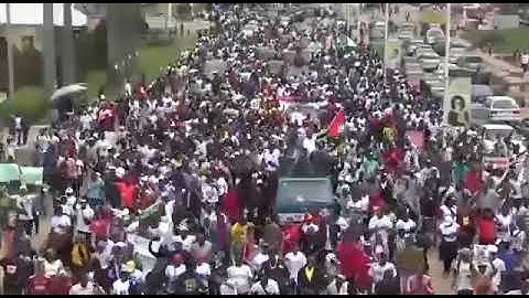Prophet Isa-EL Buba organized Rally in Jos for Better Nigeria.Support for Peter Obi President.