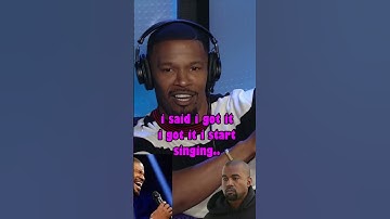 Thumbnail of Jamie Foxx Talks KanYE West Slow Jamz Song updated #rap #funny