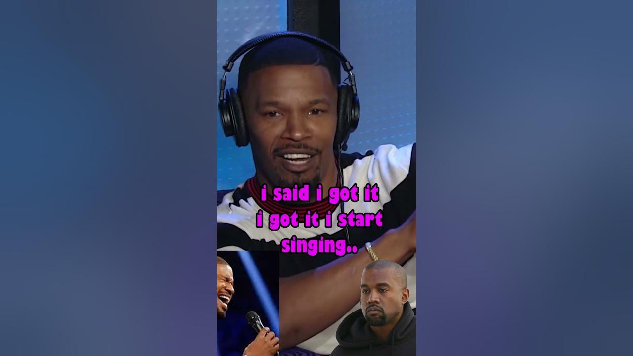 Jamie Foxx Talks KanYE West Slow Jamz Song updated #rap #funny