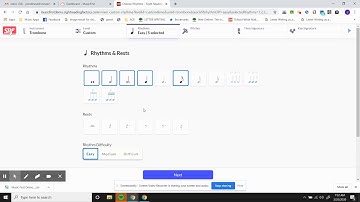 Sightreading Factory Tutorial