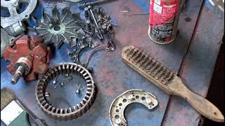 HOW TO REWIND/ ALTERNATOR STATOR 12V DC. AND RESTORATION@dodznb238