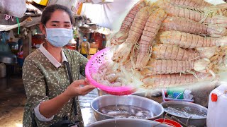 Market Tour - Buy Mantis Shrimp For 2 Recipes - Mantis Shrimp Tom Yum Soup And Mantis Shrimp Boiling