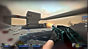 Left 4 Dead 2 Modded Gameplay - Tank Challenge (successful attempt!)