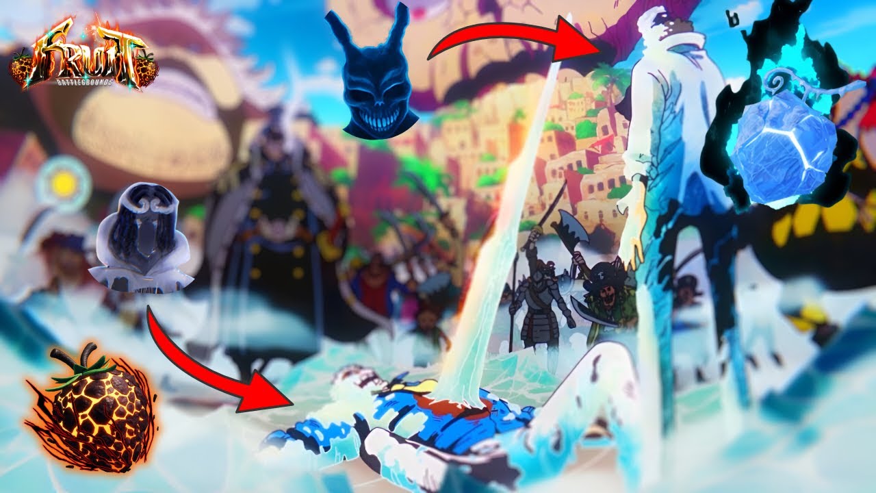 AOKIJI VS GARP FINAL BATTLE (Icev2 vs Impact) [Fruit Battlegrounds]