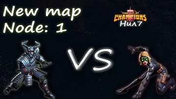 Mcoc aw new map R2 Silver Samurai VS R4 Yelena Belowa